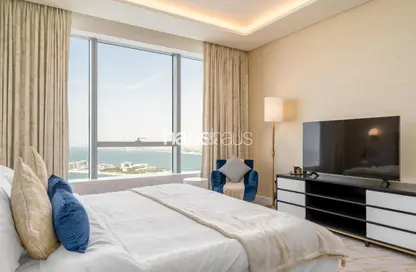 Apartment - 1 Bedroom - 2 Bathrooms for rent in The Palm Tower - Palm Jumeirah - Dubai