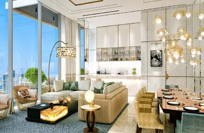 Apartment - 3 Bedrooms - 4 Bathrooms for sale in Cavalli Casa Tower - Al Sufouh 2 - Al Sufouh - Dubai