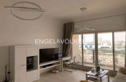 Apartment - 1 Bedroom - 2 Bathrooms for rent in Mediterranean - Canal Residence - Dubai Sports City - Dubai