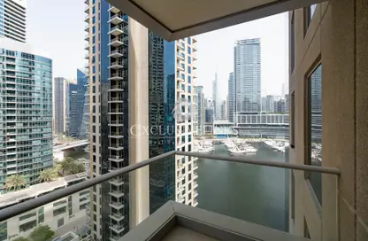 Apartment - 1 Bedroom - 2 Bathrooms for rent in Attessa Tower - Marina Promenade - Dubai Marina - Dubai