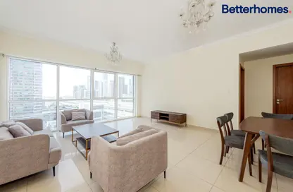 Apartment - 2 Bedrooms - 3 Bathrooms for rent in Saba Towers - JLT Cluster Q - Jumeirah Lake Towers - Dubai