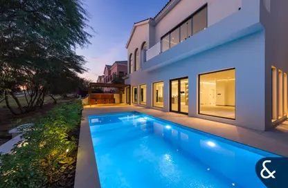 Villa - 4 Bedrooms - 5 Bathrooms for sale in Orange Lake - Fire - Jumeirah Golf Estates - Dubai