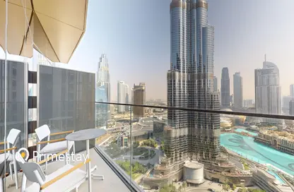 Apartment - 2 Bedrooms - 3 Bathrooms for rent in The Address Residences Dubai Opera Tower 1 - The Address Residences Dubai Opera - Downtown Dubai - Dubai