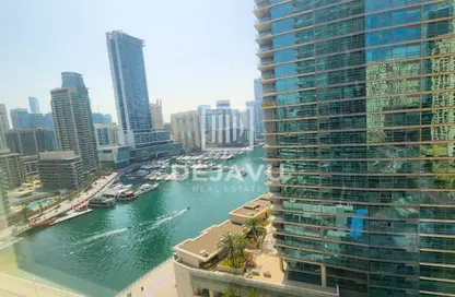 Apartment - 1 Bedroom - 2 Bathrooms for rent in Marina Quays West - Marina Quays - Dubai Marina - Dubai