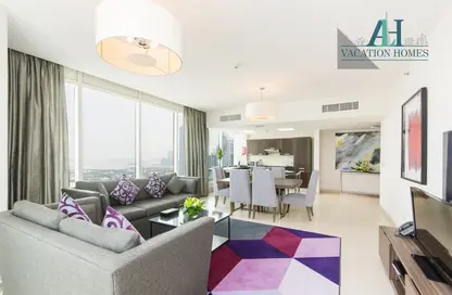 Hotel  and  Hotel Apartment - 2 Bedrooms - 3 Bathrooms for rent in Nassima Tower - Sheikh Zayed Road - Dubai