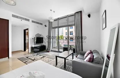 Apartment - Studio - 1 Bathroom for rent in DEC Tower 1 - DEC Towers - Dubai Marina - Dubai