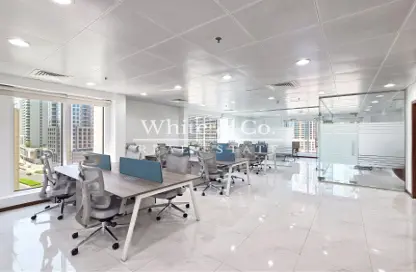 Office Space - Studio - 1 Bathroom for rent in Fifty One Tower - Business Bay - Dubai