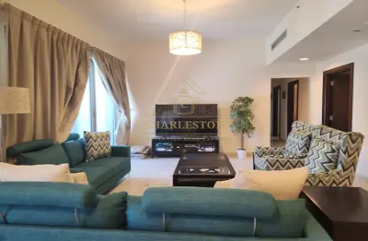 Apartment - 3 Bedrooms - 4 Bathrooms for rent in West Heights 1 - Business Bay - Dubai