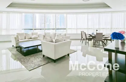 Apartment - 4 Bedrooms - 4 Bathrooms for rent in Horizon Tower - Dubai Marina - Dubai