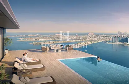 Apartment - 2 Bedrooms - 3 Bathrooms for sale in Seapoint - EMAAR Beachfront - Dubai Harbour - Dubai