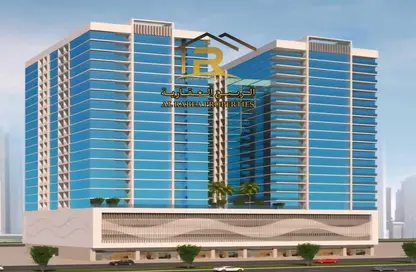 Apartment - 3 Bedrooms - 4 Bathrooms for sale in Gulfa Towers - Al Rashidiya 1 - Al Rashidiya - Ajman