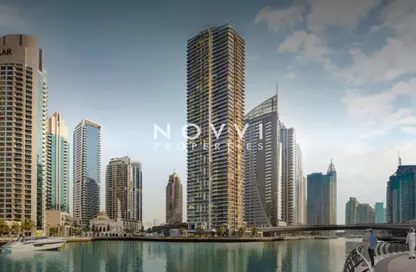 Apartment - 2 Bedrooms - 2 Bathrooms for sale in Marina Shores - Dubai Marina - Dubai