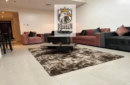 Apartment - 2 Bedrooms - 3 Bathrooms for rent in Ajman One Tower 8 - Ajman One - Ajman Downtown - Ajman