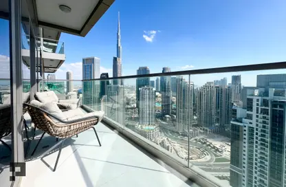 Apartment - 2 Bedrooms - 2 Bathrooms for rent in Paramount Tower Hotel  and  Residences - Business Bay - Dubai