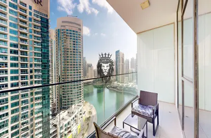 Apartment - 1 Bedroom - 1 Bathroom for rent in LIV Residence - Dubai Marina - Dubai