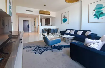 Apartment - 3 Bedrooms - 3 Bathrooms for rent in Palm View - Dubai Media City - Dubai