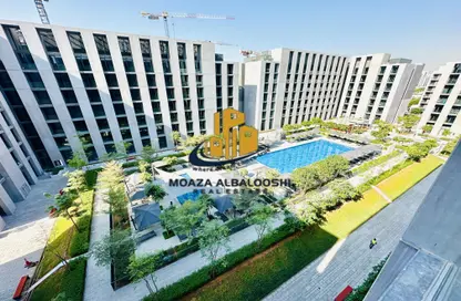 Apartment - 1 Bedroom - 2 Bathrooms for rent in Areej Apartments - Aljada - Sharjah