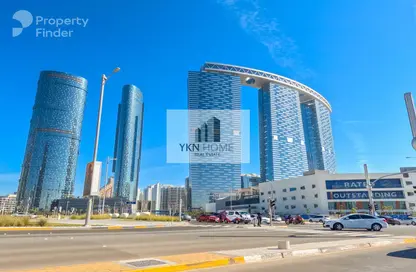 Apartment - 1 Bedroom - 2 Bathrooms for sale in The Gate Tower 2 - Shams Abu Dhabi - Al Reem Island - Abu Dhabi