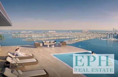 Apartment - 2 Bedrooms - 2 Bathrooms for sale in Seapoint - EMAAR Beachfront - Dubai Harbour - Dubai