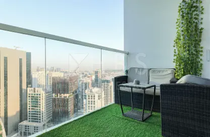 Apartment - 1 Bathroom for rent in AG Tower - Business Bay - Dubai