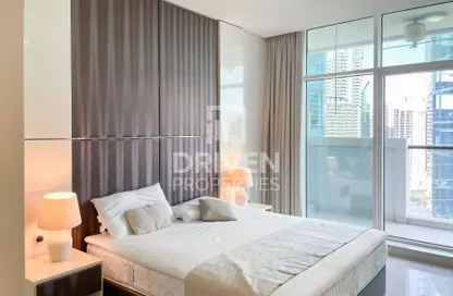 Apartment - Studio - 1 Bathroom for rent in Bay's Edge - Business Bay - Dubai