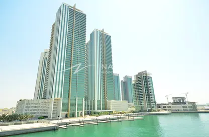 Apartment - 3 Bedrooms - 4 Bathrooms for rent in Tala Tower - Marina Square - Al Reem Island - Abu Dhabi