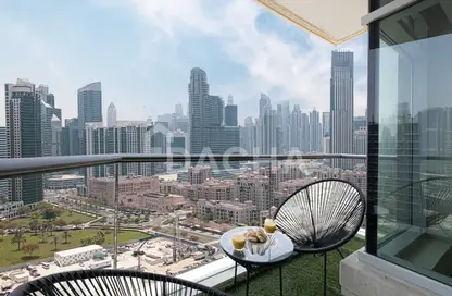 Apartment - 1 Bedroom - 2 Bathrooms for sale in Burj Views A - Burj Views - Downtown Dubai - Dubai