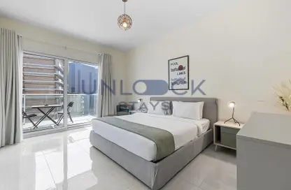 Apartment - 1 Bedroom - 2 Bathrooms for rent in AG Tower - Business Bay - Dubai