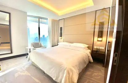 صورة لـ غرفة- غرفة النوم شقة - 5 غرف نوم - 6 حمامات للايجار في 1 فندق العنوان-سكاي فيو - أبراج العنوان سكاي فيو - دبي وسط المدينة - دبي ، صورة رقم 1