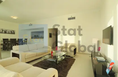 Apartment - 2 Bedrooms - 3 Bathrooms for rent in Al Bateen Residences - Jumeirah Beach Residence - Dubai