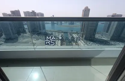 Apartment - 2 Bedrooms - 2 Bathrooms for rent in Palm Tower 3 - Palm Towers - Al Majaz - Sharjah