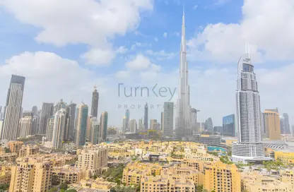 Apartment - 2 Bedrooms - 3 Bathrooms for rent in Burj Views A - Burj Views - Downtown Dubai - Dubai