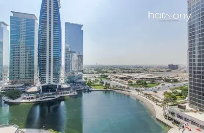 Apartment - 2 Bedrooms - 4 Bathrooms for rent in Green Lakes Towers - JLT Cluster S - Jumeirah Lake Towers - Dubai