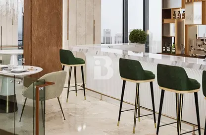 Dining Room image for: Apartment - 3 Bedrooms - 2 Bathrooms for sale in Radiant Square - City Of Lights - Al Reem Island - Abu Dhabi, Image 1
