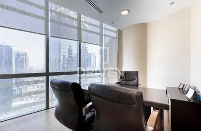 Office Space - Studio - 1 Bathroom for rent in Almas Tower - Lake Almas East - Jumeirah Lake Towers - Dubai