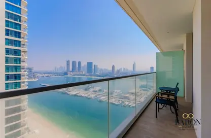 Apartment - 1 Bedroom - 1 Bathroom for rent in Marina Vista - EMAAR Beachfront - Dubai Harbour - Dubai