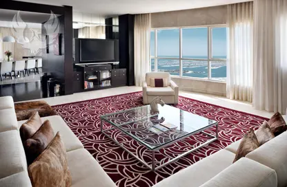 Penthouse - 4 Bedrooms - 4 Bathrooms for rent in Marriott Harbour Hotel and Suites - Dubai Marina - Dubai