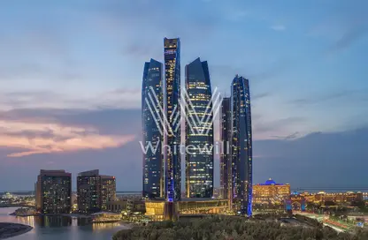 Apartment - 1 Bedroom - 2 Bathrooms for rent in Etihad Tower 2 - Etihad Towers - Corniche Road - Abu Dhabi