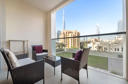 Apartment - 2 Bedrooms - 3 Bathrooms for rent in Bellevue Tower 1 - Bellevue Towers - Downtown Dubai - Dubai