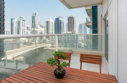 Apartment - 1 Bedroom - 1 Bathroom for rent in Continental Tower - Dubai Marina - Dubai