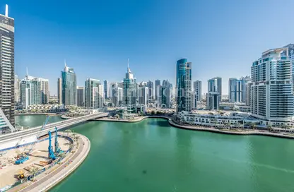 Apartment - 2 Bedrooms - 3 Bathrooms for rent in Bonaire Tower - Park Island - Dubai Marina - Dubai