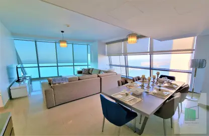 Apartment - 2 Bedrooms - 3 Bathrooms for rent in Etihad Tower 4 - Etihad Towers - Corniche Road - Abu Dhabi