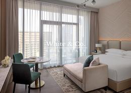 Studio - 1 bathroom for rent in Intercontinental Residences Business Bay - Business Bay - Dubai