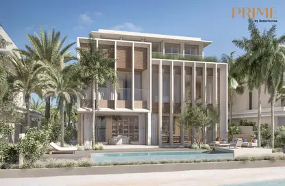 Villa - 6 Bedrooms for sale in Palm Jebel Ali- Frond P - Palm Jebel Ali - Dubai