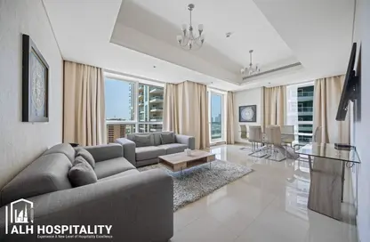 Hotel  and  Hotel Apartment - 2 Bedrooms - 2 Bathrooms for rent in Barcelo Residences - Dubai Marina - Dubai