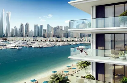 Apartment - 3 Bedrooms - 3 Bathrooms for sale in Palace Beach Residence - EMAAR Beachfront - Dubai Harbour - Dubai