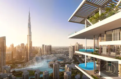 Penthouse - 4 Bedrooms - 5 Bathrooms for sale in Fairmont Residences Solara Tower - Downtown Dubai - Dubai