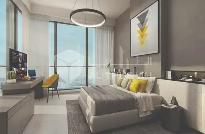 Room / Bedroom image for: Apartment - 2 Bedrooms - 3 Bathrooms for sale in La Plage Tower 2 - Al Mamzar - Sharjah - Sharjah, Image 1