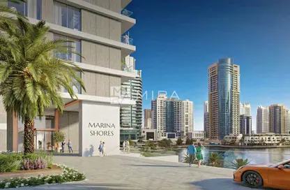 Apartment - 1 Bedroom - 1 Bathroom for sale in Marina Shores - Dubai Marina - Dubai