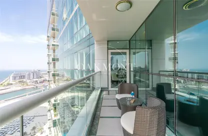 Apartment - 3 Bedrooms - 5 Bathrooms for sale in Al Bateen Residences - Jumeirah Beach Residence - Dubai